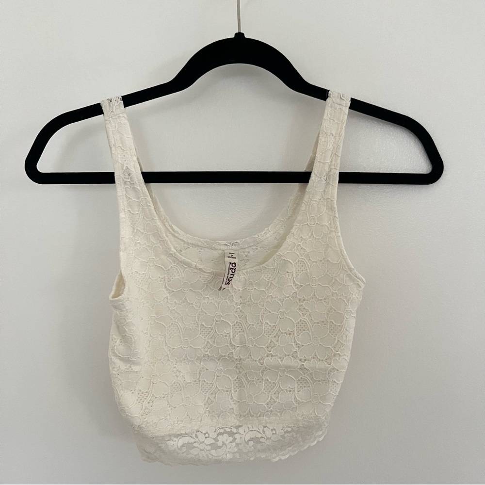 Cropped Lace Top